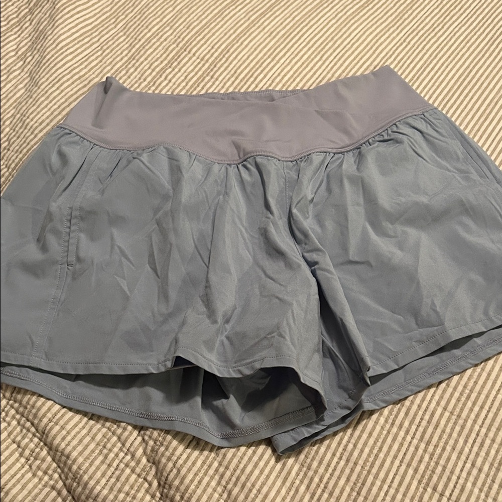 HALARA Light Blue Athletic Shorts